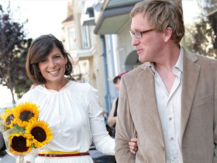 Liz Weil with her husband, Dan Duane