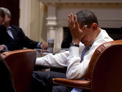 obama facepalm