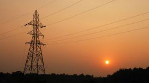 Electric tower.