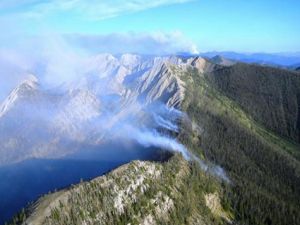wildfire in Montana