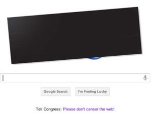 google blackout