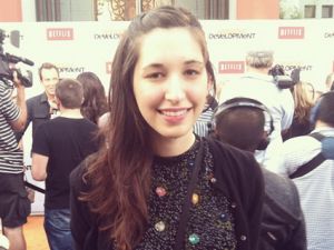 Lucy Schwartz at the Arrested Development season four premiere