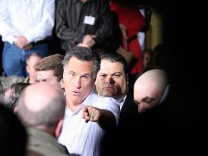 mitt romney pointing