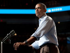 obama campaign rally
