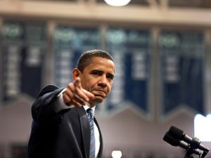 obama pointing
