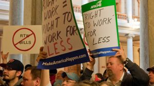 right to work for less signs