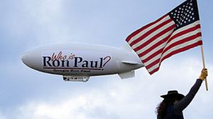 ron paul blimp flag