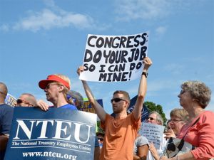 Shutdown protest