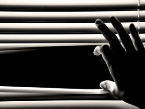 hand opening window blinds 