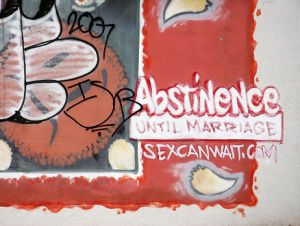 abstinence only mural