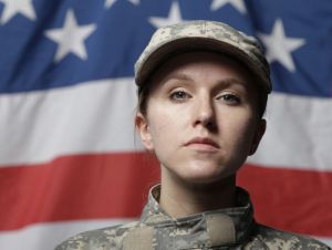 military woman