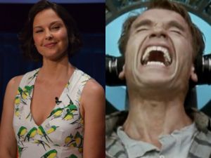 Ashley Judd and Arnold Schwarzenegger