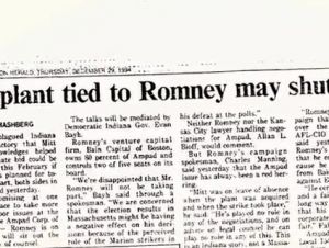 romney bain