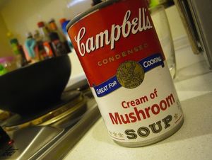 campells soup can