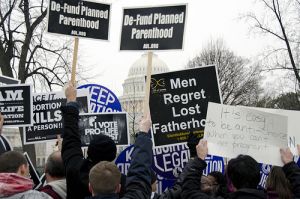 abortion protest