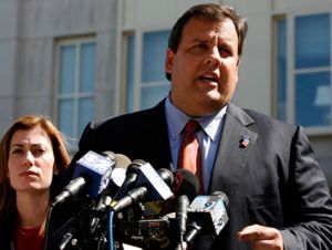 New Jersey Governor Chris Christie