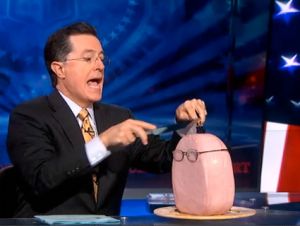 Stephen Colbert Ham Rove SuperPAC