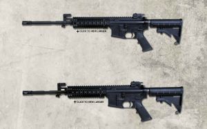 The Colt 6940 semi-automatic rifle