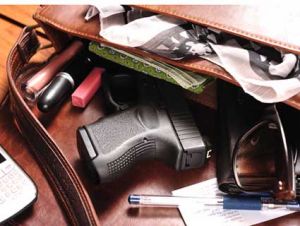 gun in purse