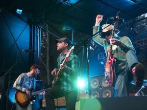Dr. Dog on Outside Lands' solar stage.