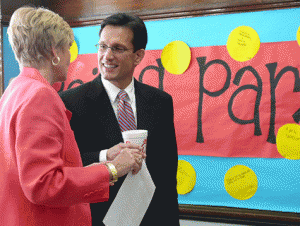 House Majority Leader Eric Cantor