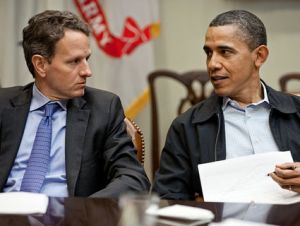 geithner and obama