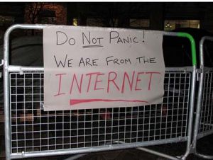 we come from the internet
