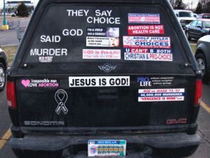 abortion truck
