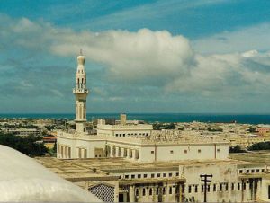 Isbaheysiga Mosque in Mogadishu, Somalia.