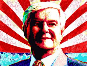 gingrich poster