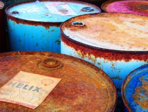 oil barrels
