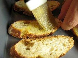 olive oil, bread