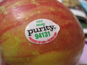 organic apple