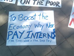 #OccupyDC sign