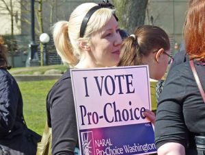 pro choice voter