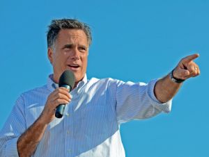 romney pointing