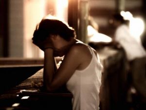 sad woman