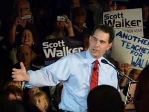 Wisconsin governor Scott Walker