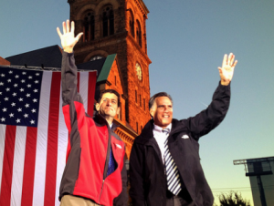 Mitt Romney and Paul Ryan