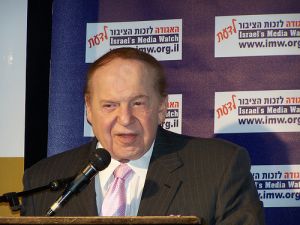 Casino mogul Sheldon Adelson