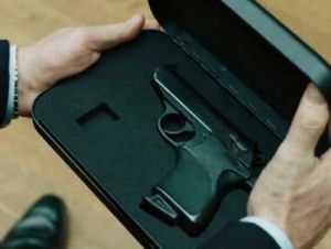 James Bond Biometric gun