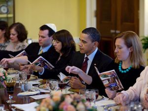 seder at the white house