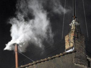 white smoke