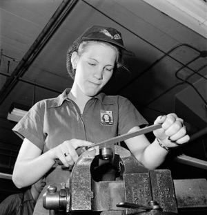 woman in factory