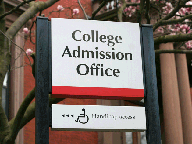 college admissions office