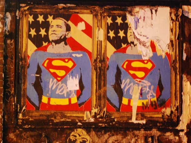 obama superhero