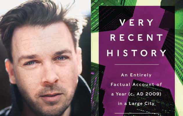 Choire Sicha headshot and book cover