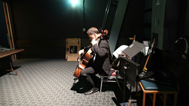 Man playing cello
