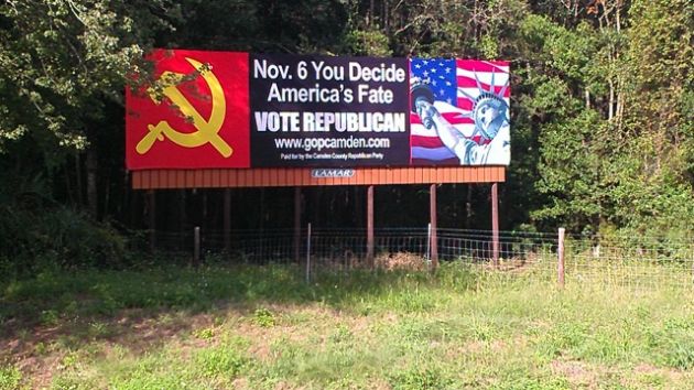 Camden County Georgia GOP Billboard