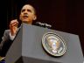 Obama giving a speech